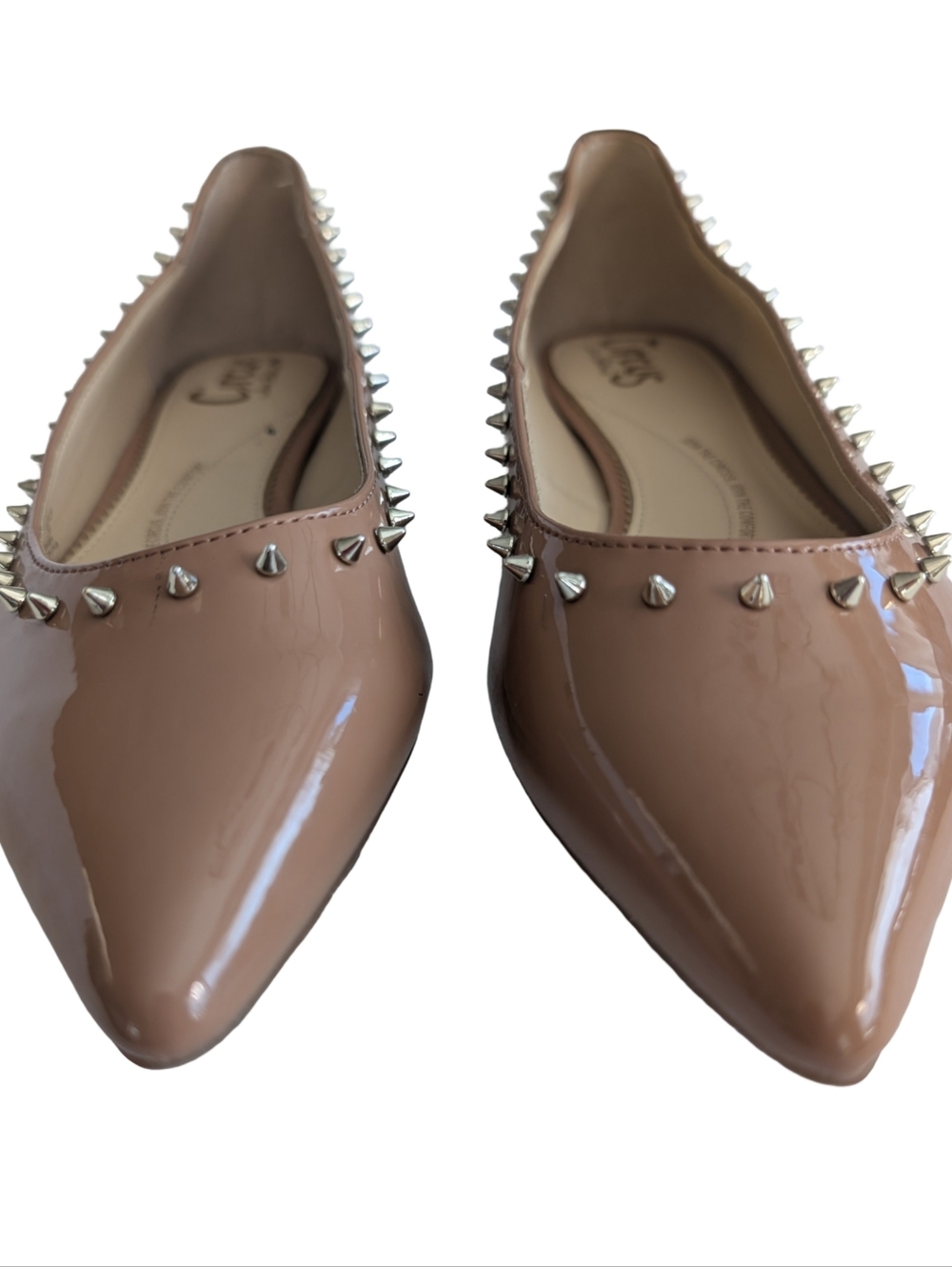 Circus by Sam Edelman Rivers Studded Pointed-Toe Flats Size 8 - Picture 6 of 11
